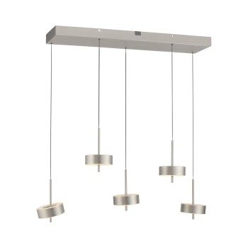 Pendul LED Q-ROTATE aluminiu Zuma Line 2249-95, 95x31 cm, 9W