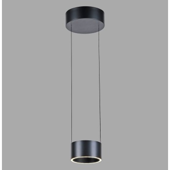Pendul LED PURE CLIPSE gri Zuma Line 2471-15, D20 cm, 5W