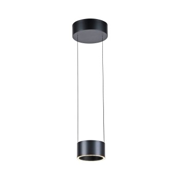 Pendul LED PURE CLIPSE gri Zuma Line 2471-15, D20 cm, 5W