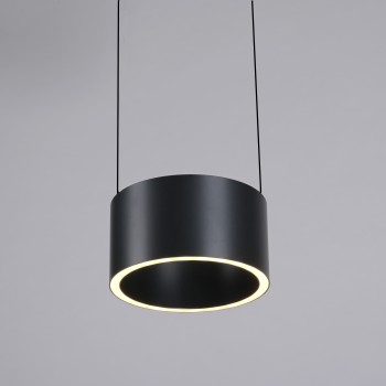 Pendul LED PURE CLIPSE gri Zuma Line 2471-15, D20 cm, 5W