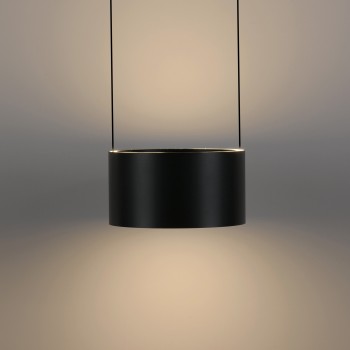 Pendul LED PURE CLIPSE gri Zuma Line 2471-15, D20 cm, 5W