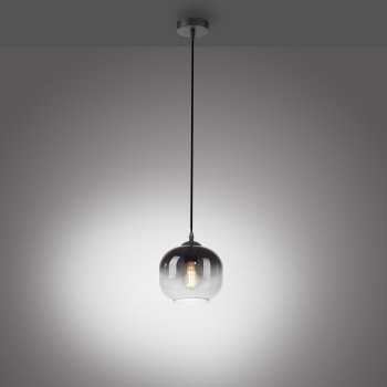 Pendul ZEA negru Zuma Line 15420-18, 120x19 cm, 1xE27