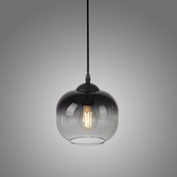 Pendul ZEA negru Zuma Line 15420-18, 120x19 cm, 1xE27