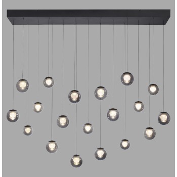 Pendul LED PURE POPUP gri Zuma Line 2589-15, 150x40 cm, 3W