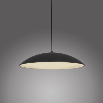 Pendul LED LENTE negru Zuma Line 14606-18, D40 cm, 17W