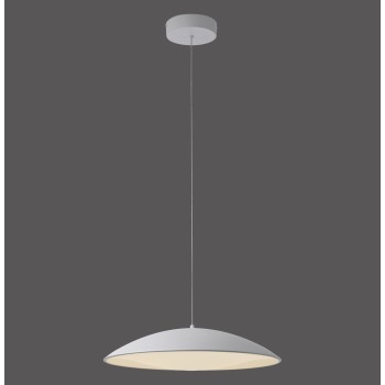 Pendul LED LENTE alb Zuma Line 14607-16, D50 cm, 23W