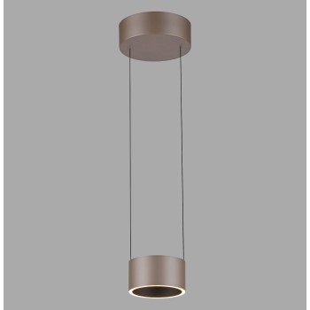 Pendul LED PURE CLIPSE maro Zuma Line 2471-97, D20 cm, 5W