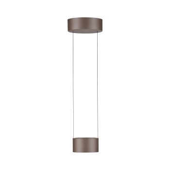 Pendul LED PURE CLIPSE maro Zuma Line 2471-97, D20 cm, 5W