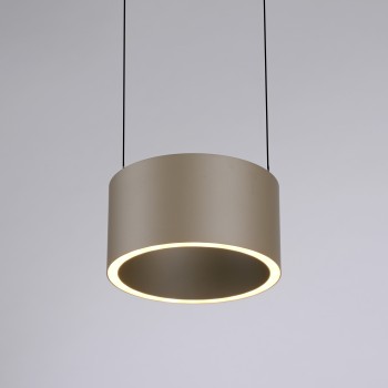Pendul LED PURE CLIPSE maro Zuma Line 2471-97, D20 cm, 5W