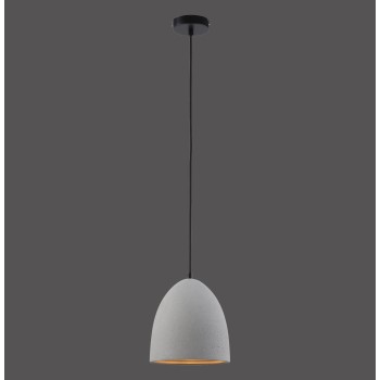 Pendul ETON gri Zuma Line 2231-22, D21 cm, 1xE27