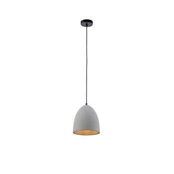 Pendul ETON gri Zuma Line 2231-22, D21 cm, 1xE27