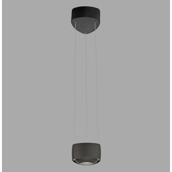 Pendul LED Q-STRETTO negru Zuma Line 2657-18, D14.2 cm, 20W