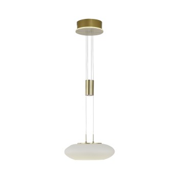 Pendul LED Q-ETIENNE alama mata Zuma Line 2075-60, D35 cm, 38.5W
