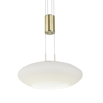 Pendul LED Q-ETIENNE alama mata Zuma Line 2075-60, D35 cm, 38.5W