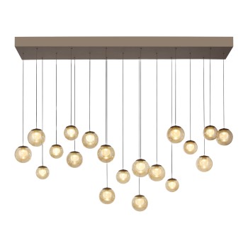 Pendul LED PURE POPUP maro Zuma Line 2589-97, 150x40 cm, 3W