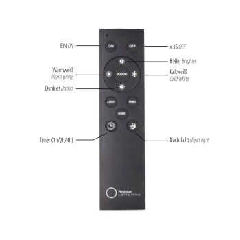 Pendul LED PURE POPUP maro Zuma Line 2589-97, 150x40 cm, 3W