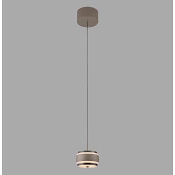 Pendul LED PURE FALLING RINGS maro Zuma Line 2503-97, D13 cm, 8W