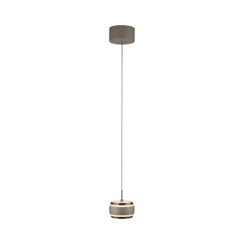 Pendul LED PURE FALLING RINGS maro Zuma Line 2503-97, D13 cm, 8W