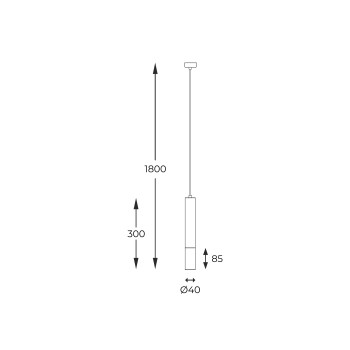 Pendul MADERA lemn Zuma Line 8620103, D4 cm, 1xG9