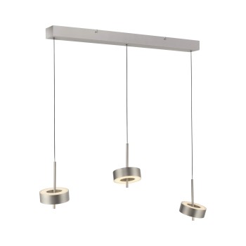 Pendul LED Q-ROTATE aluminiu Zuma Line 2248-95, 95x14 cm, 9W