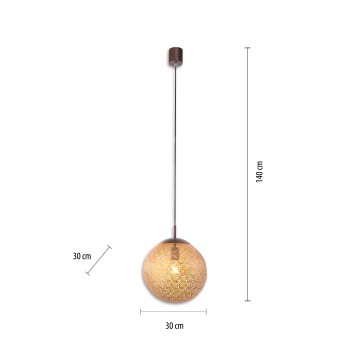 Pendul Zuma Line 003902-002338, D30 cm, 1xE27