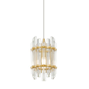 Pendul ALEXANDRIA auriu Zuma Line P0556-01D-V7V7, D19 cm, 1xE14