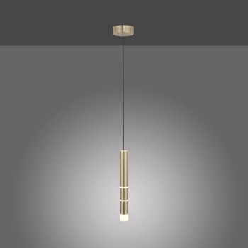Pendul LED PURE-VEGA alama mata Zuma Line 2211-60, D12 cm, 10W