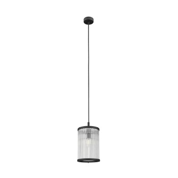 Pendul SERGIO negru mat Zuma Line P0528-01F-P7AC, D15 cm, 1xE14