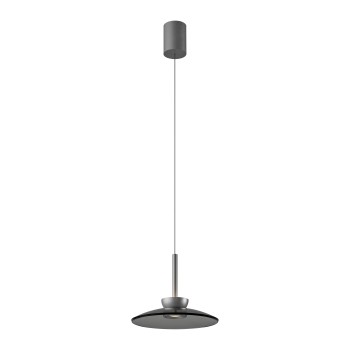 Pendul LED PURE MOON gri Zuma Line 2191-15, D32 cm, 15.7W