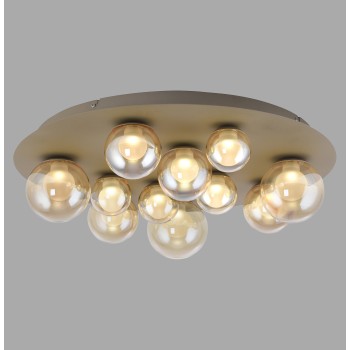 Plafoniera LED PURE POPUP maro Zuma Line 6588-97, D60 cm, 3W