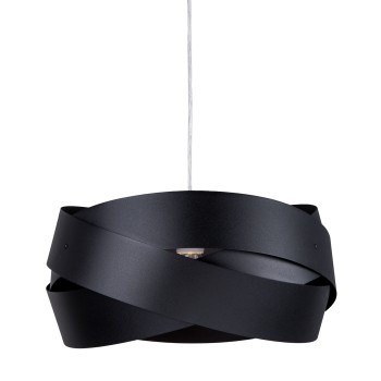 Pendul TORNADO negru Zuma Line 1114, D40 cm, 1xE27