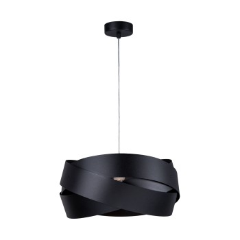 Pendul TORNADO negru Zuma Line 1114, D40 cm, 1xE27