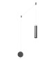 Pendul minimalist ANDROMEDA 5640 Rabalux, LED 7W, 460lm, negru