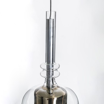Pendul LED TAGNA negru Zuma Line 251010-AM, D13 cm, 6W