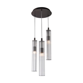Pendul ARIA titan periat Zuma Line 1227, D30 cm, 3xE14