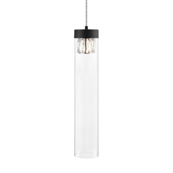 Pendul GEM negru mat Zuma Line P0389-01D-P7AC, D11 cm, 1xG9