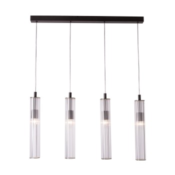 Pendul ARIA titan periat Zuma Line 1228, 7x80 cm, 4xE14