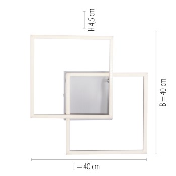 Plafoniera LED IVEN otel Zuma Line 14002-55, 7x35.9 cm, 17.5W