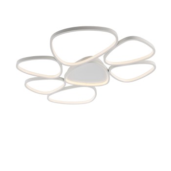 Plafoniera LED PEBBLES alb Zuma Line 14046-16, 6.5x70 cm, 58W