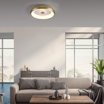 Plafoniera LED VERTIGO alama mata Zuma Line 14384-60, D46.5 cm, 29W