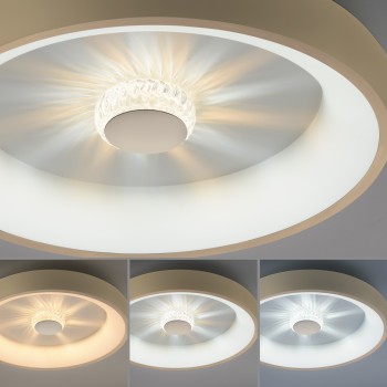 Plafoniera LED VERTIGO alama mata Zuma Line 14384-60, D46.5 cm, 29W