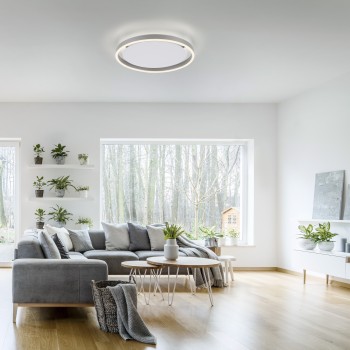 Plafoniera LED RITUS aluminiu Zuma Line 15391-95, D39.3 cm, 20W