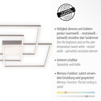 Plafoniera LED ASMIN otel Zuma Line 14713-55, 6x75 cm, 48W