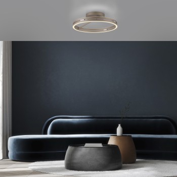 Plafoniera LED PURE LOOP maro Zuma Line 6552-97, D60 cm, 9W