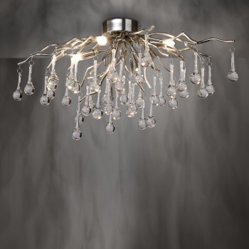 Plafoniera ICICLE otel Zuma Line 8090-55, 60x30 cm, 4xG9