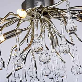 Plafoniera ICICLE otel Zuma Line 8090-55, 60x30 cm, 4xG9