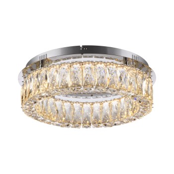 Plafoniera LED KULUNKA crom Zuma Line 15204-17, 12.1x40 cm, 24W