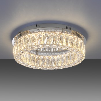 Plafoniera LED KULUNKA crom Zuma Line 15204-17, 12.1x40 cm, 24W