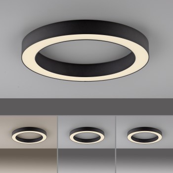 Plafoniera LED PURE LINES ROUND grafit Zuma Line 6310-13, D35 cm, 21W