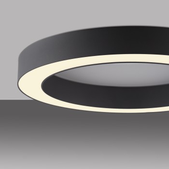 Plafoniera LED PURE LINES ROUND grafit Zuma Line 6310-13, D35 cm, 21W
